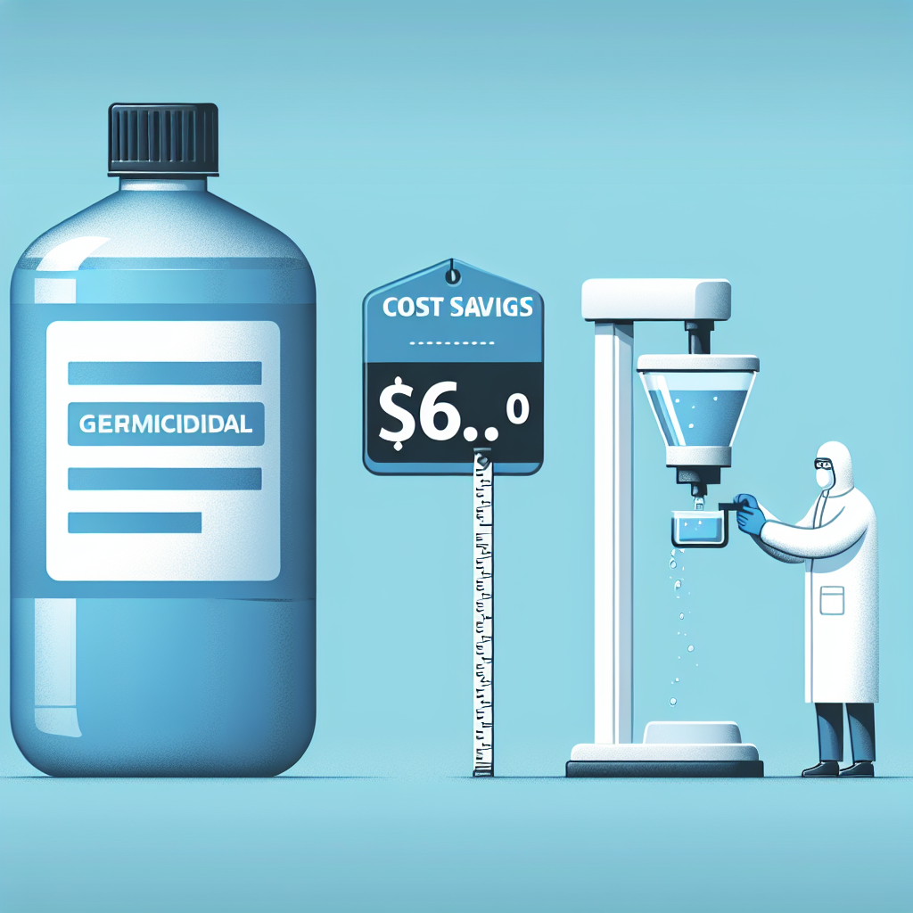 Comment utiliser correctement l'Eau germicide pour minimiser les coûts