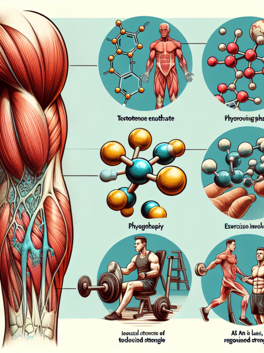Caractéristiques de l'utilisation de l'énanthate de testostérone lors des cycles de récupération après une blessure