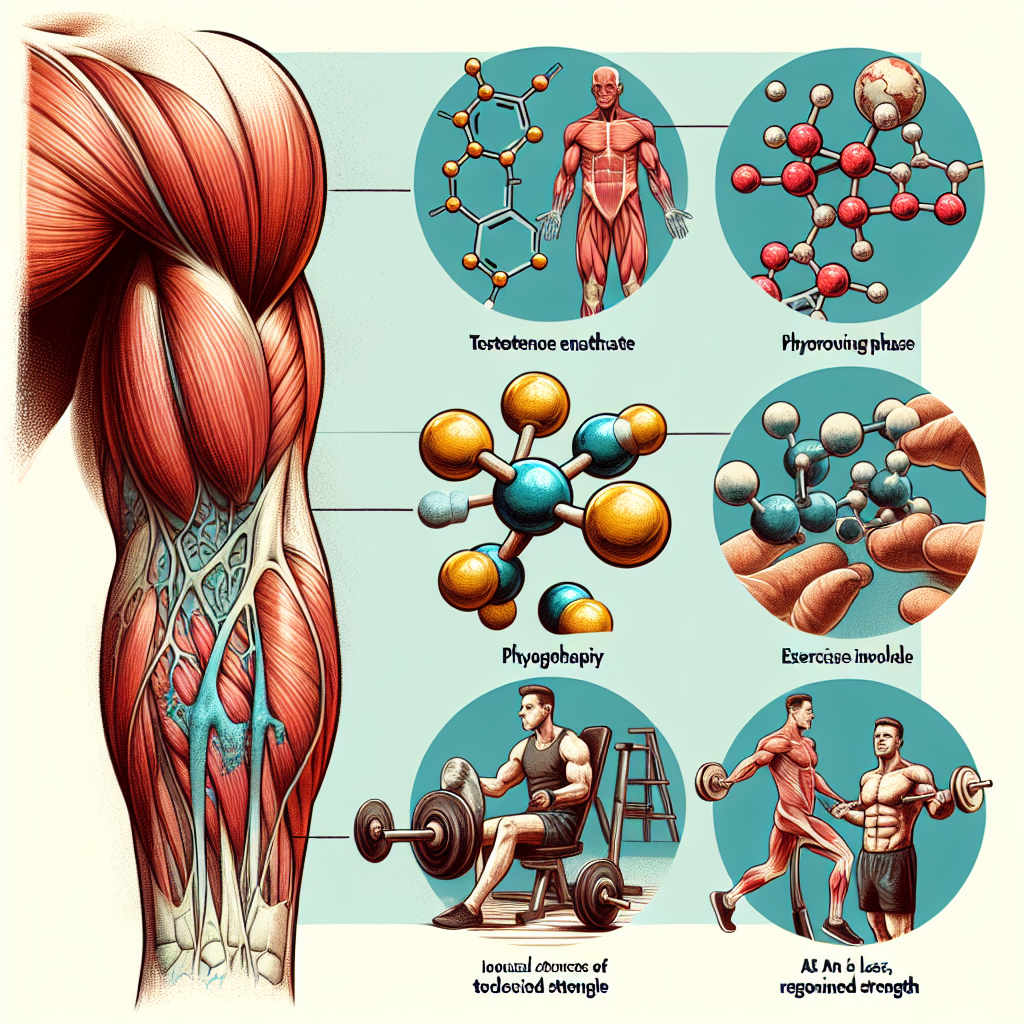 Caractéristiques de l'utilisation de l'énanthate de testostérone lors des cycles de récupération après une blessure