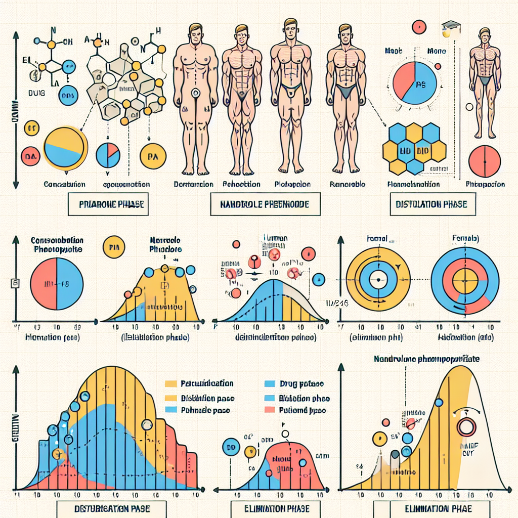 Caractéristiques de la pharmacocinétique de la nandrolone Phénylpropionate chez l'homme et la femme