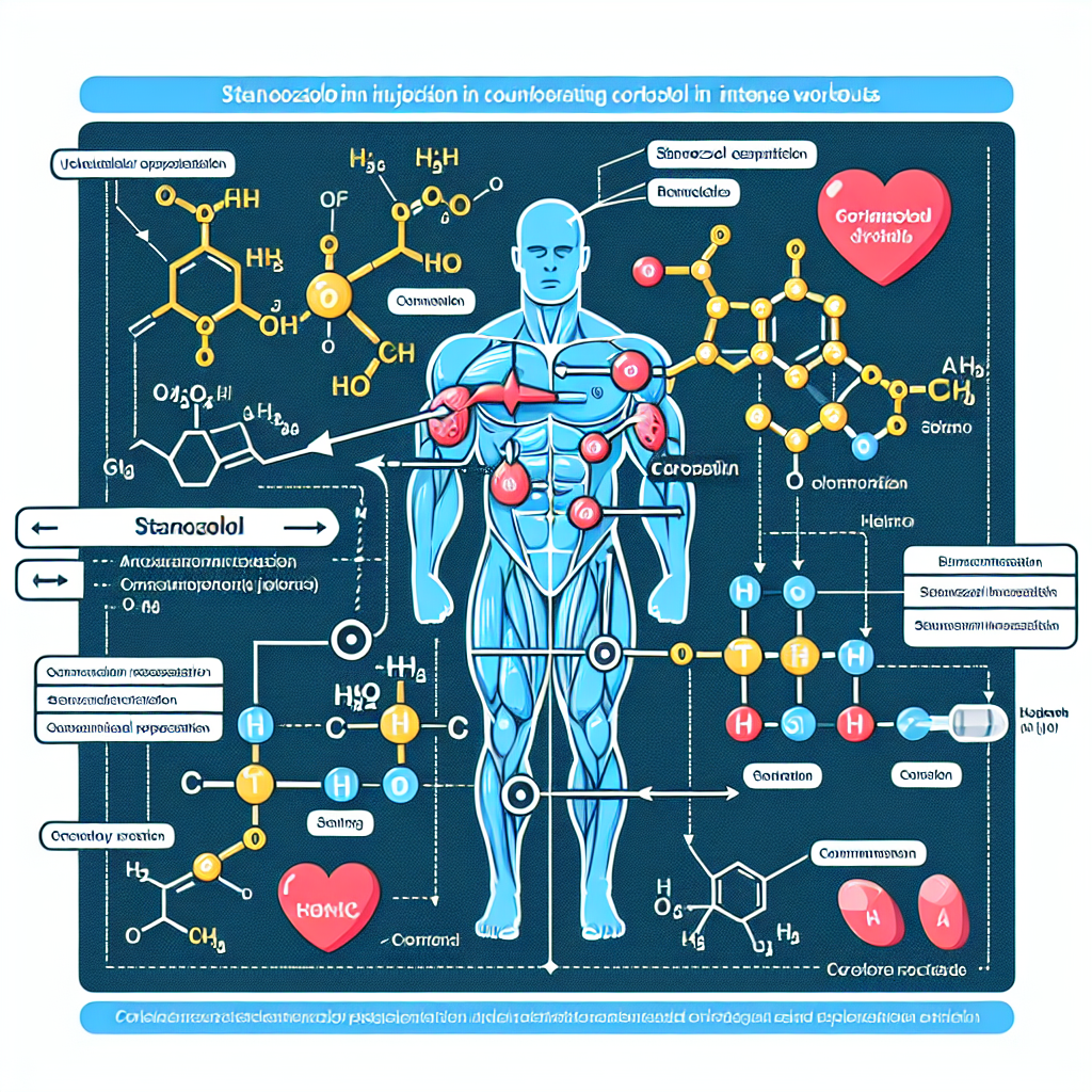 Comment l'injection de stanozolol agit pour contrer le cortisol pendant les entraînements intenses
