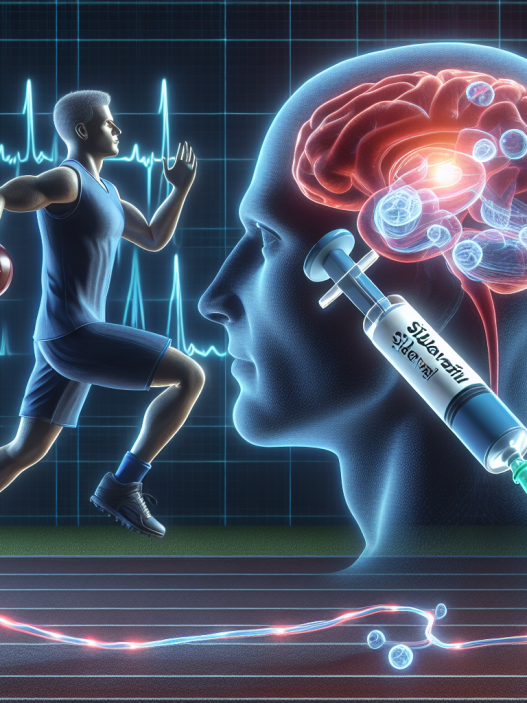 Comment le sildénafil est injecté dans le sang cérébral pendant l'activité sportive