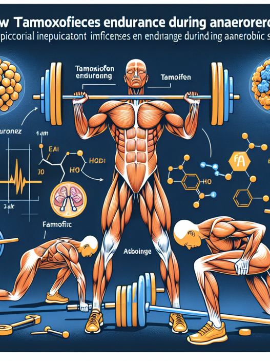 Comment Le tamoxifène affecte l'endurance lors d'exercices anaérobies.
