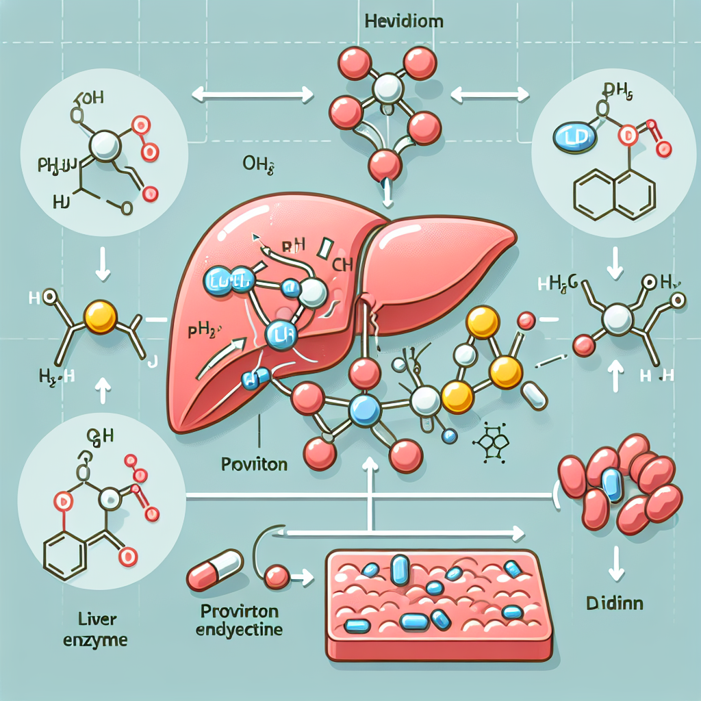 Comment Proviron s'associe aux enzymes hépatiques