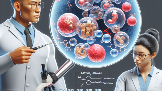 Effet du létrozole sur la rétention d'eau à fortes doses de testostérone