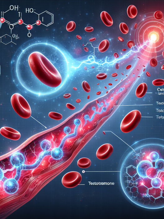 Influence de l'énanthate de testostérone sur la circulation sanguine