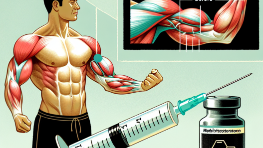 Influence de l'injection de méthyltestostérone sur l'hypertrophie musculaire