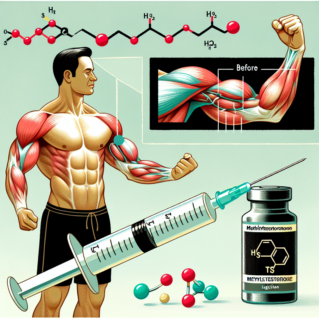 Influence de l'injection de méthyltestostérone sur l'hypertrophie musculaire