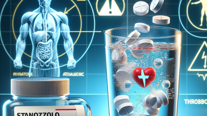Infusion de comprimés de stanozolol sur le risque de thrombose chez les athlètes