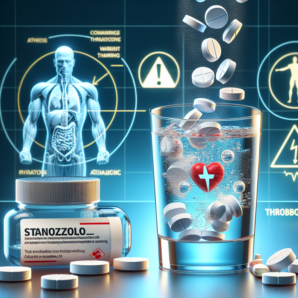 Infusion de comprimés de stanozolol sur le risque de thrombose chez les athlètes