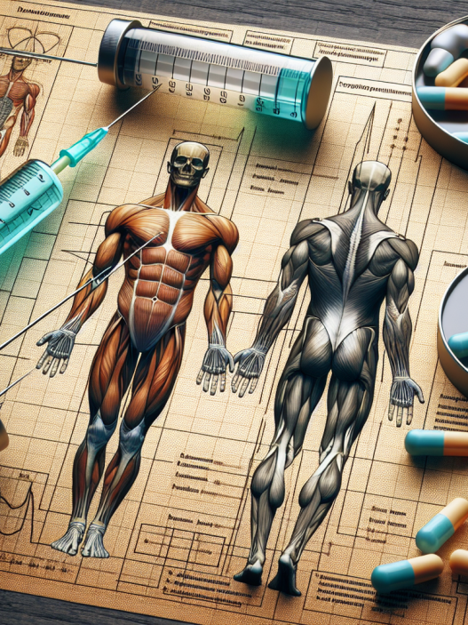 Injection d'oxymétholone dans le programme d'amélioration des ligaments et des tendons