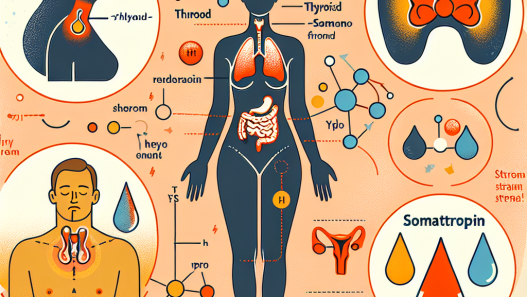 Somatropine et fonction thyroïdienne pendant l'effort