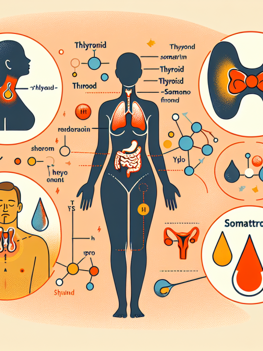Somatropine et fonction thyroïdienne pendant l'effort