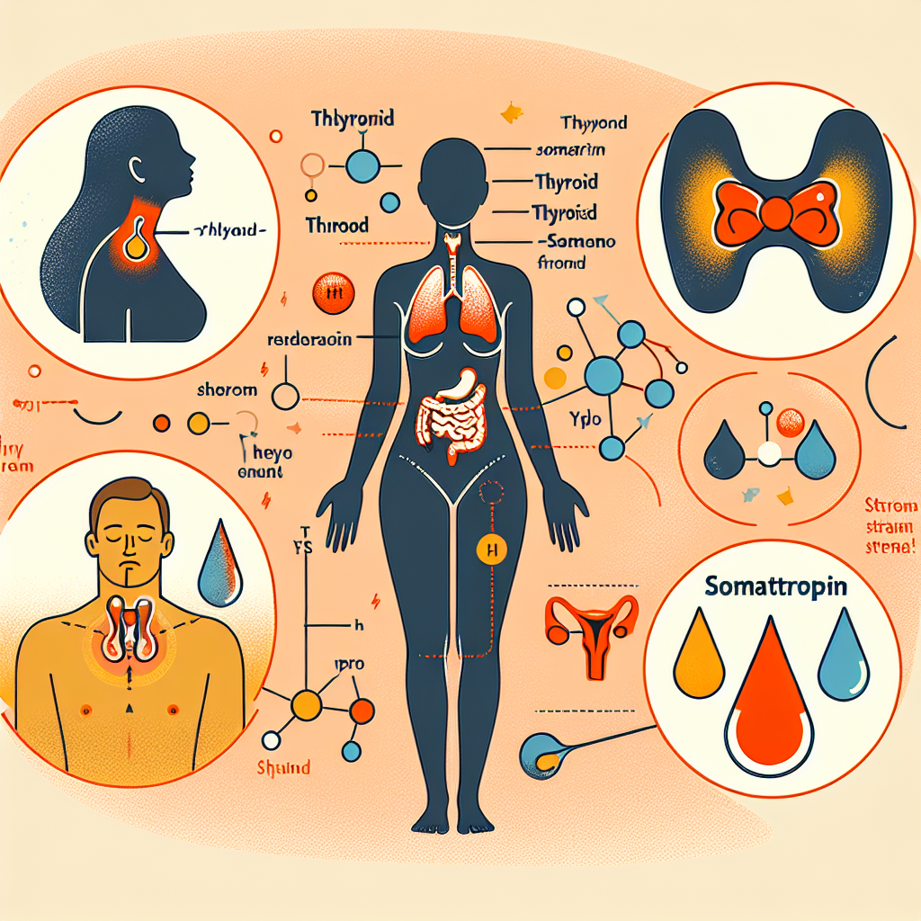 Somatropine et fonction thyroïdienne pendant l'effort