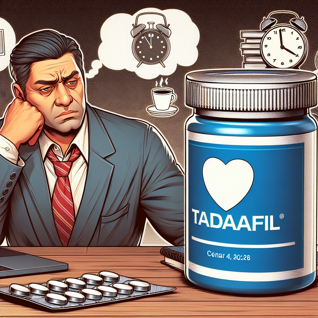 Utilisation du citrate de tadalafil (Cialis générique) pour lutter contre la fatigue