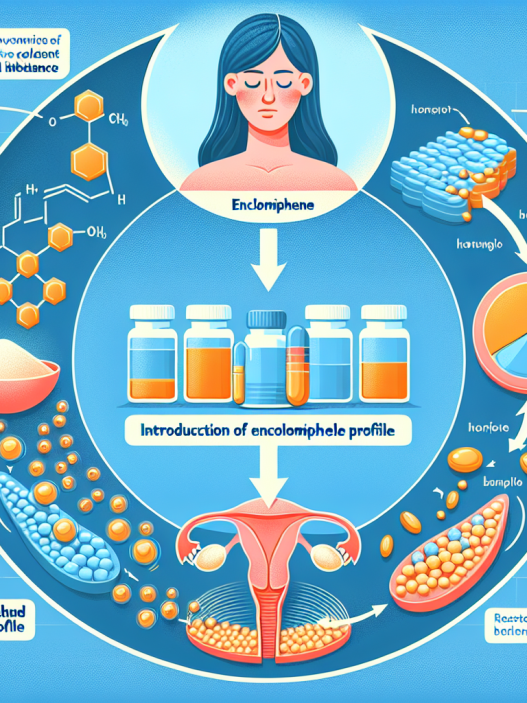 Comment l'enclomifène aide à éviter l'effondrement du profil hormonal