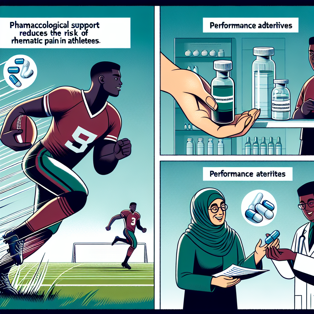 Comment le soutien pharmacologique réduit le risque de douleurs rhumatismales chez les sportifs