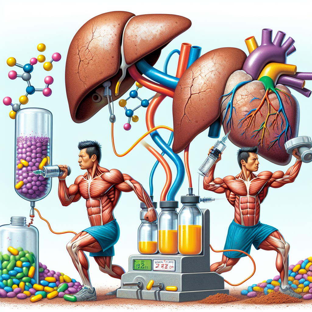 Effet de l'énanthate de tréstolone sur l'activité des cytochromes hépatiques