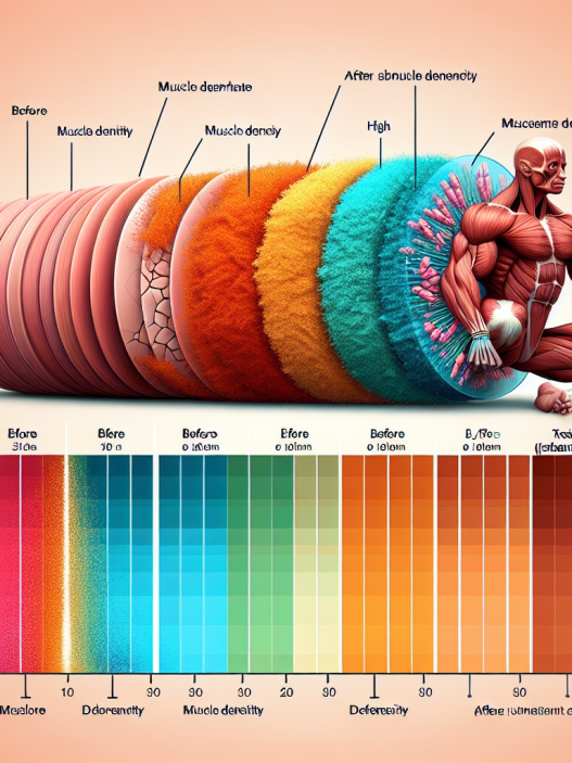 Effet de l'énanthate de tréstolone sur la densité musculaire