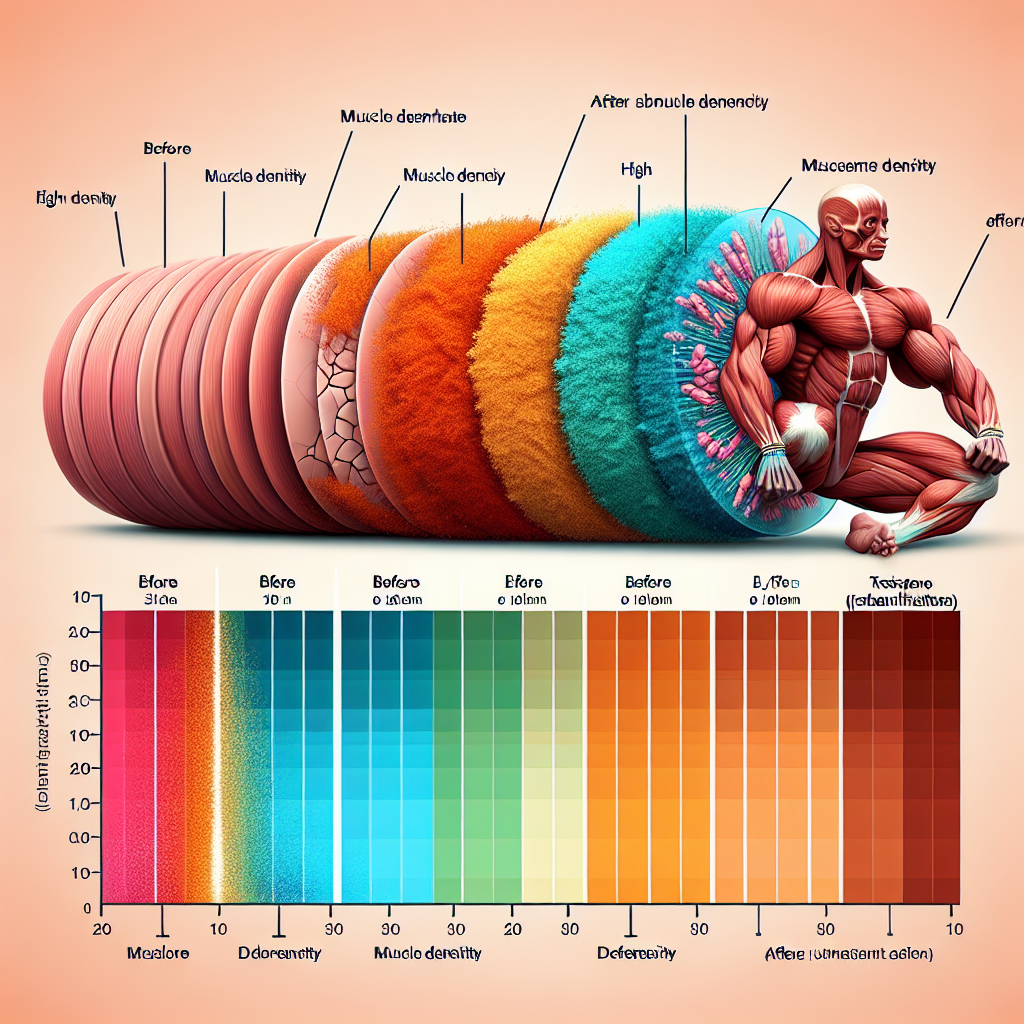 Effet de l'énanthate de tréstolone sur la densité musculaire