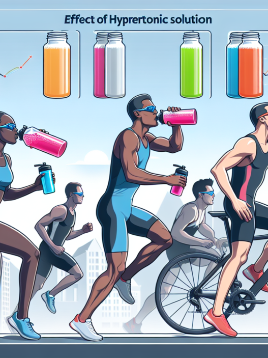 Effet des solutions hypertoniques sur les performances dans les sports d'endurance
