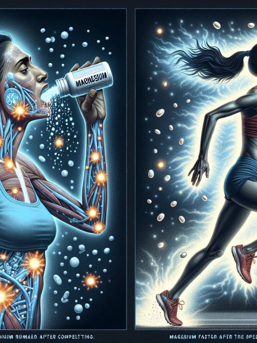 Effet du magnésium sur la vitesse de récupération après les compétitions