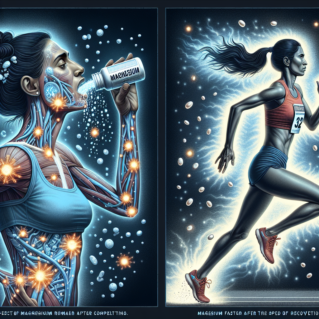 Effet du magnésium sur la vitesse de récupération après les compétitions