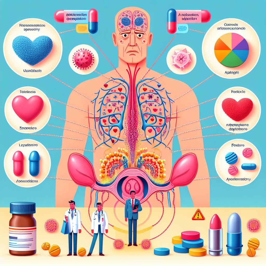 Effet du médicament sur la sensibilité des zones érogènes