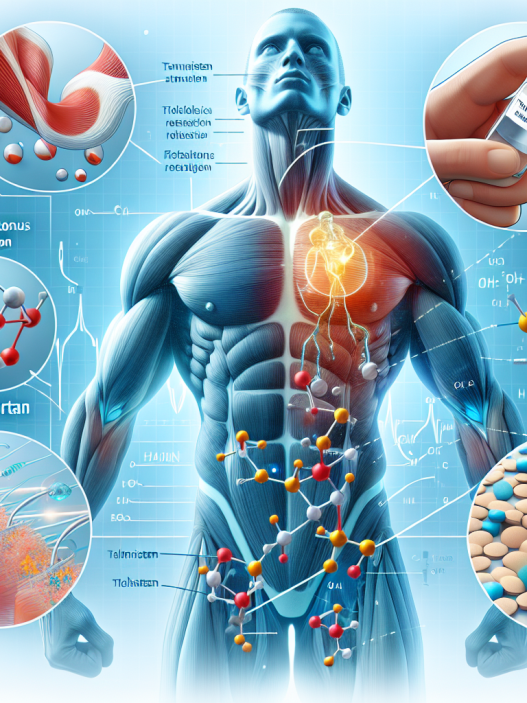 Étude de l'effet du telmisartan sur la régulation du tonus musculaire