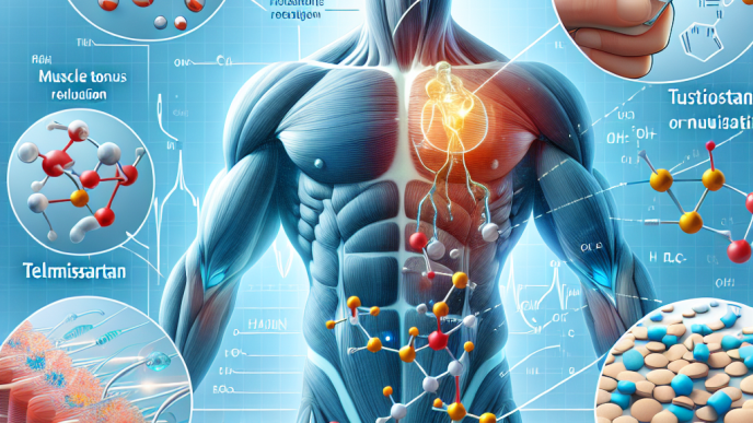 Étude de l'effet du telmisartan sur la régulation du tonus musculaire