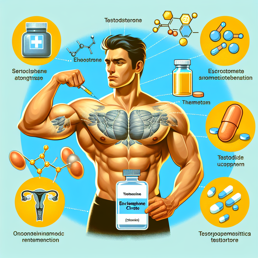 Particularités de l'utilisation du citrate d'enclomifène en association avec la testostérone