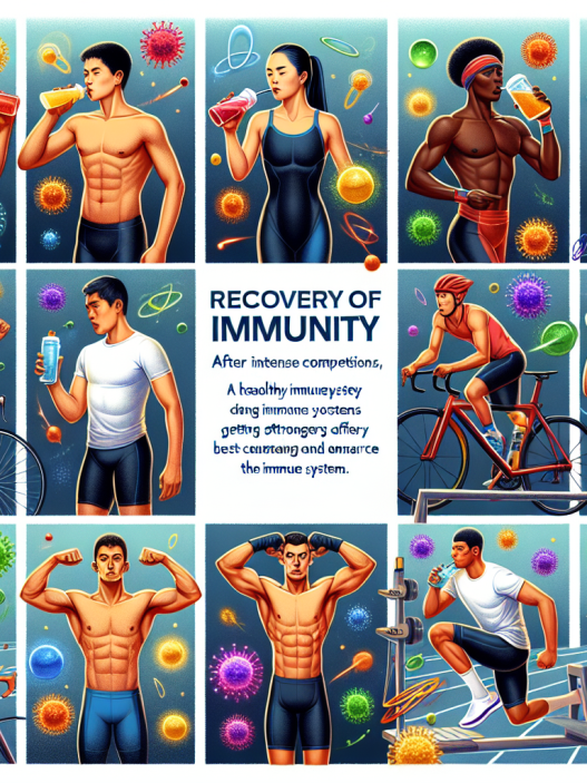 Restaurer l'immunité après des compétitions intenses