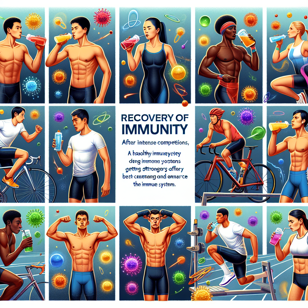 Restaurer l'immunité après des compétitions intenses