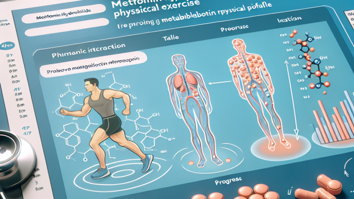 Chlorhydrate de metformine et amélioration du profil métabolique pendant l'exercice physique