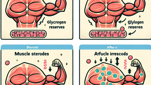 Comment les stéroïdes contribuent à l'augmentation des réserves de glycogène dans les muscles