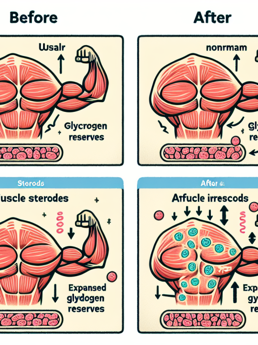 Comment les stéroïdes contribuent à l'augmentation des réserves de glycogène dans les muscles