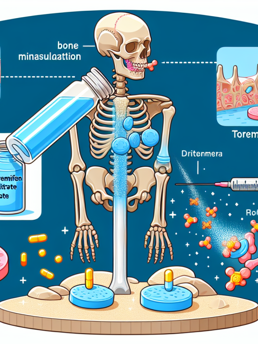 Effet du citrate de torémifène sur la minéralisation osseuse