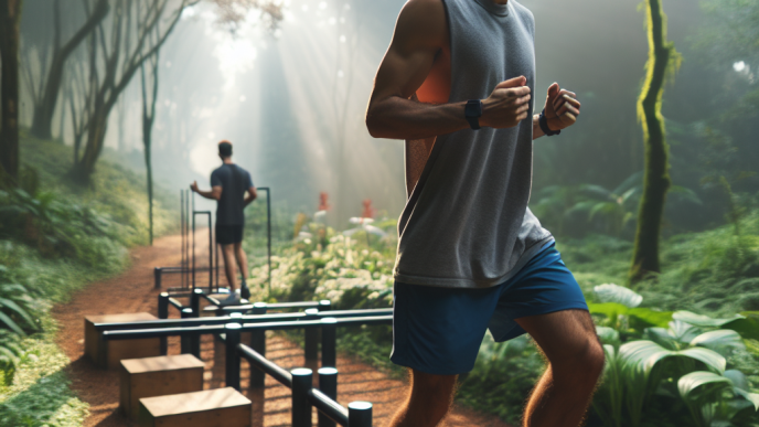 Entraînement de faible intensité sur un parcours individuel