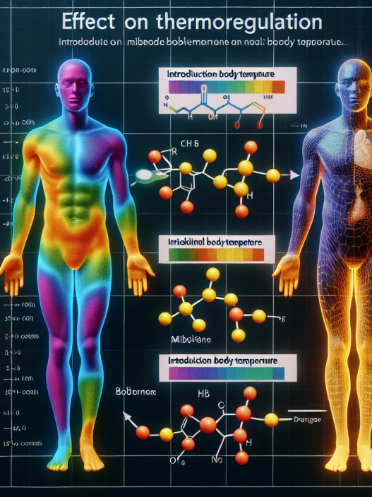 L'effet de la Mibolérone sur la thermorégulation