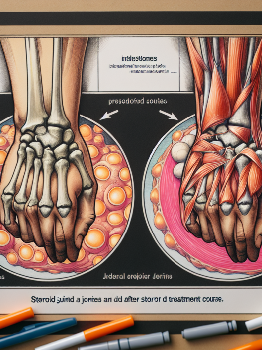 L'effet des stéroïdes sur l'état des articulations et des ligaments pendant la cure