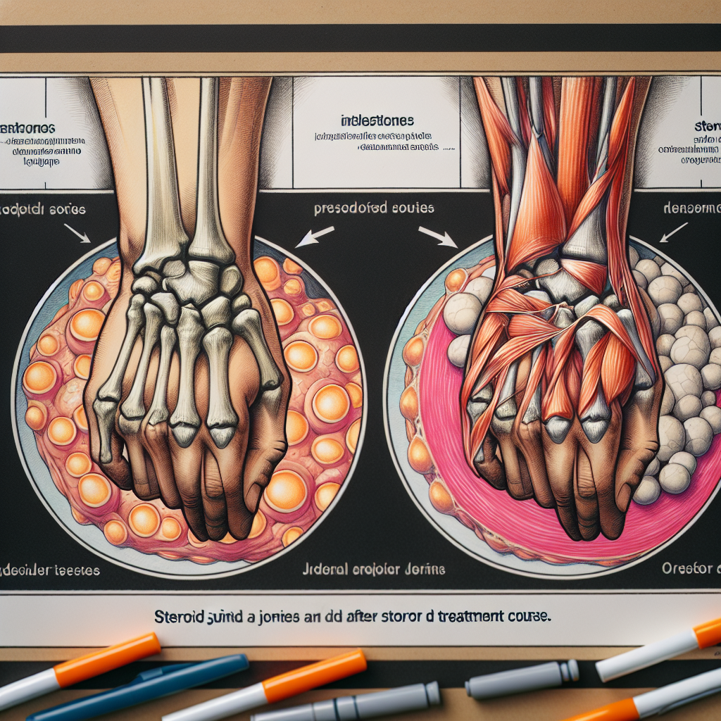 L'effet des stéroïdes sur l'état des articulations et des ligaments pendant la cure