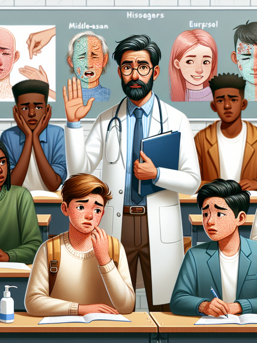 Problèmes de peau pendant le cours : comment réagir ?