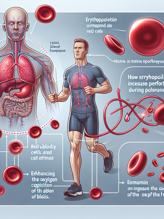 Rôle de l'érythropoïétine dans l'augmentation des performances lors d'un exercice prolongé