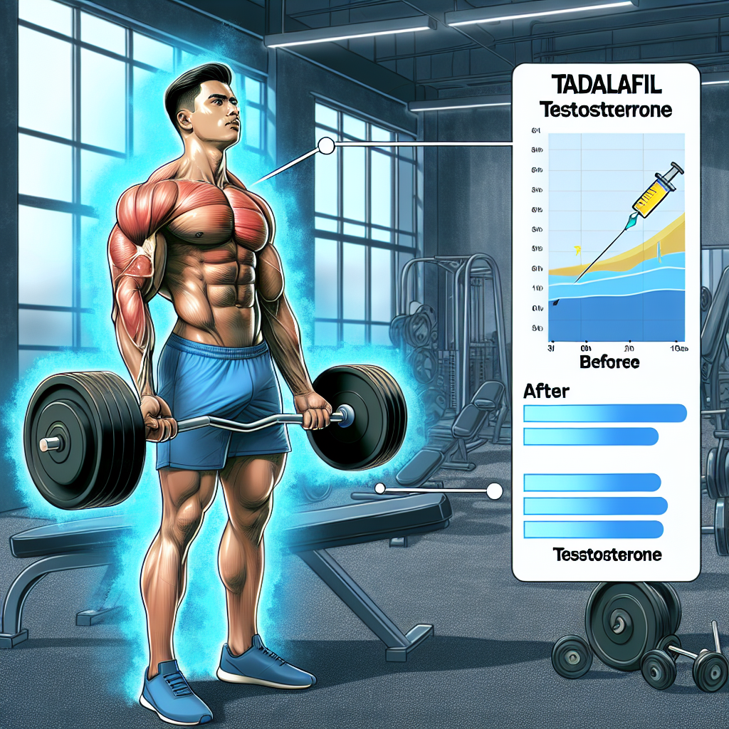 Tadalafil et son effet sur le taux de testostérone chez les sportifs