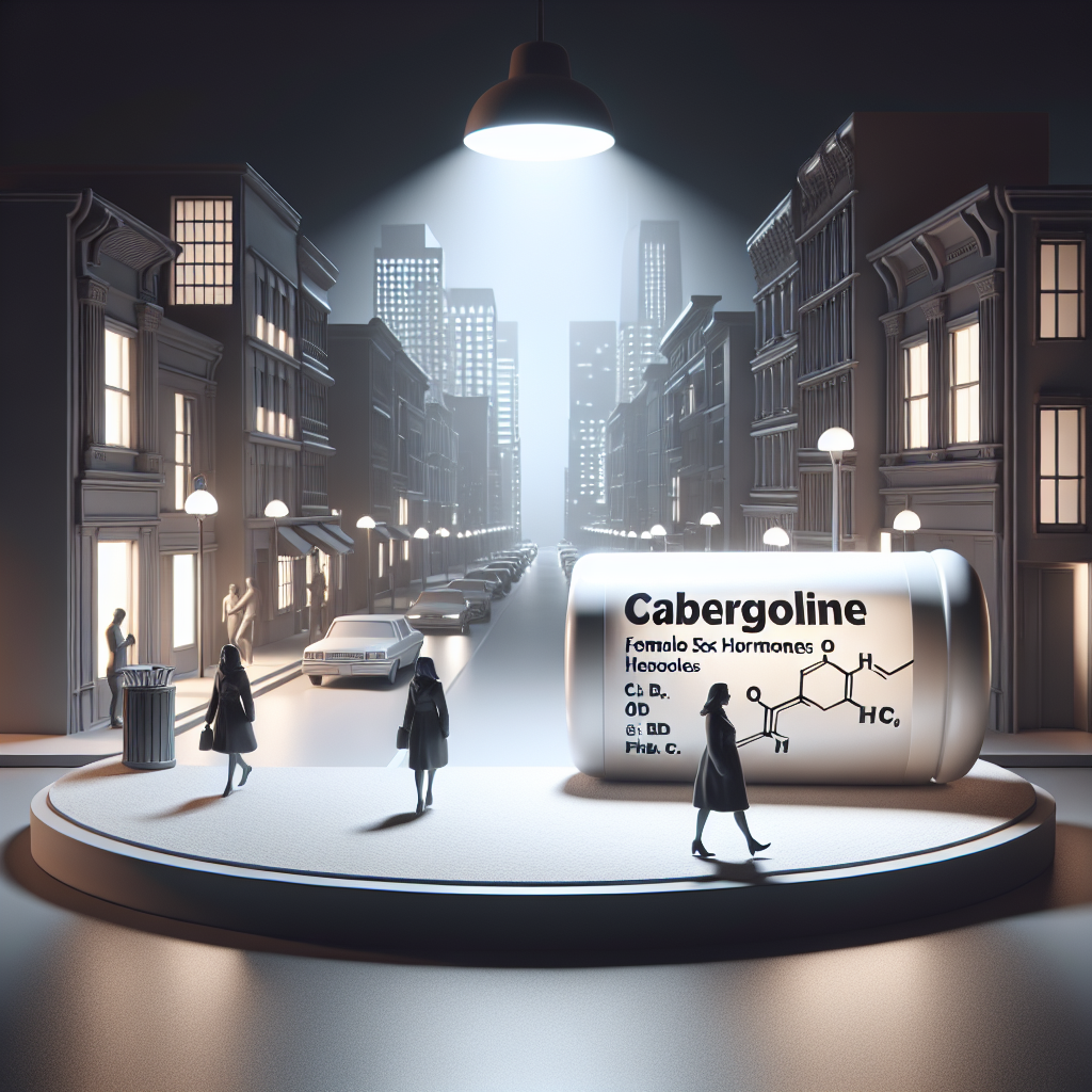 Cabergoline et hormones sexuelles féminines