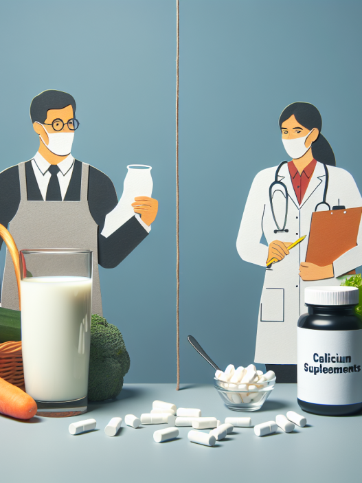 Calcium dans l'alimentation vs compléments : ce que décide le médecin