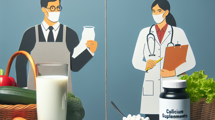 Calcium dans l'alimentation vs compléments : ce que décide le médecin