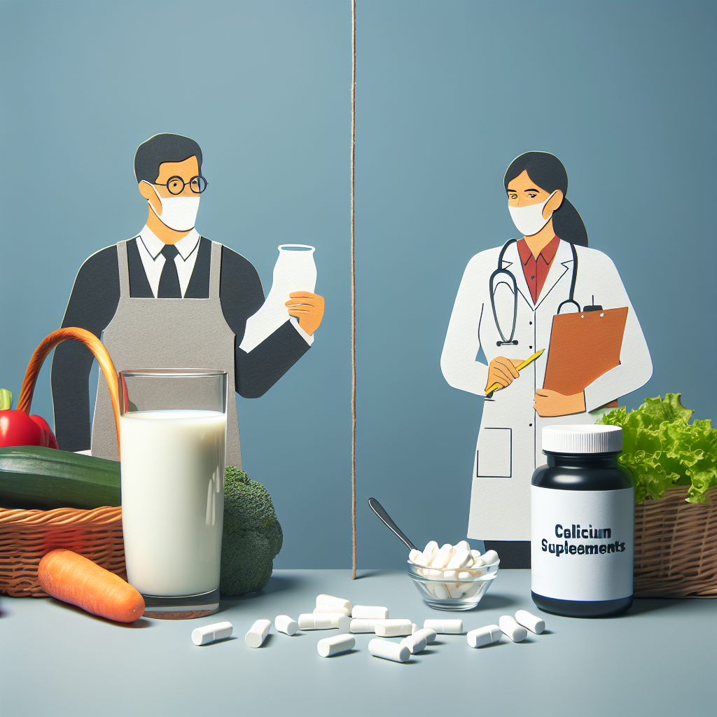 Calcium dans l'alimentation vs compléments : ce que décide le médecin