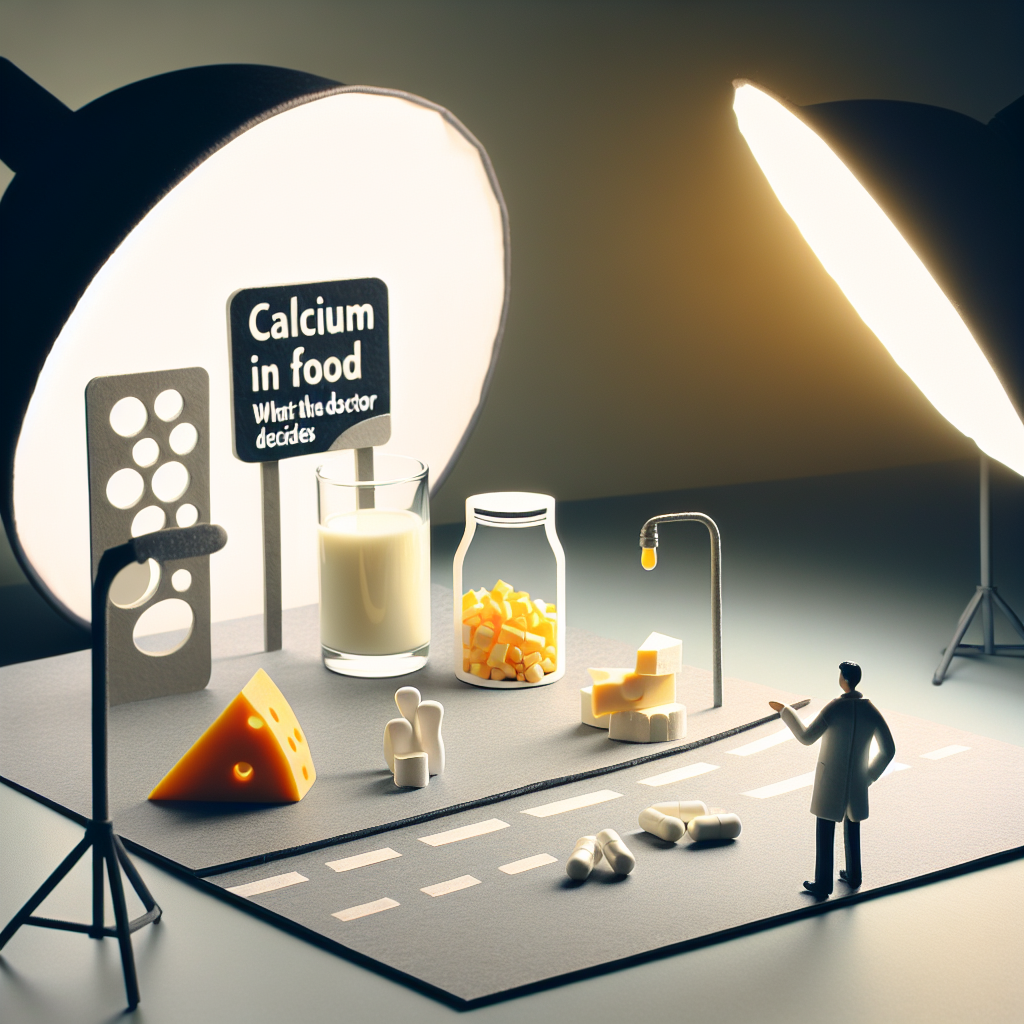 Calcium dans l'alimentation vs compléments : ce que décide le médecin