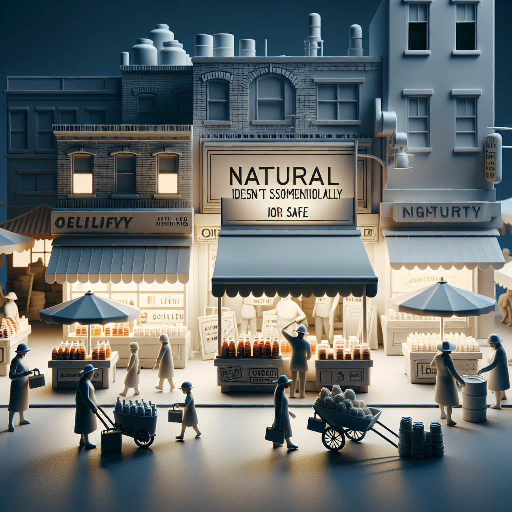 « Naturel » n'est pas toujours synonyme de « sûr » : exemples pour le marché des lipides